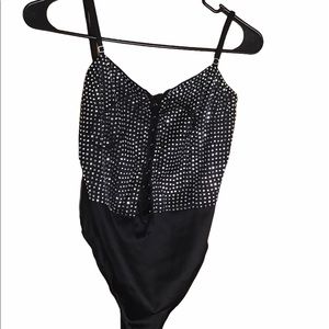 Vs For Love & Lemons Mirage Mirrored Bodysuit